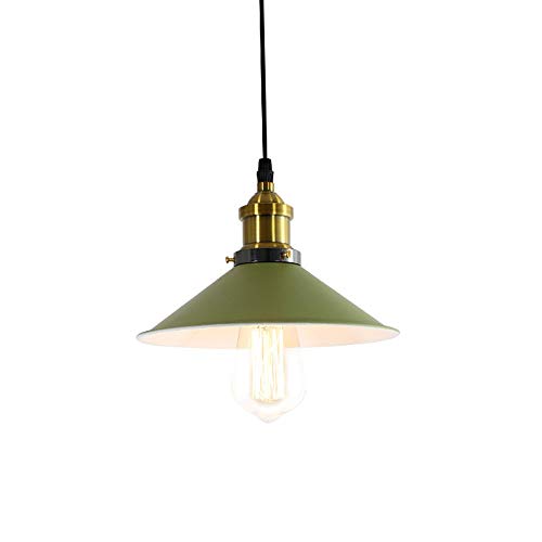 Lighting fixture suspension luminaire plafond vert pour chambre et salon