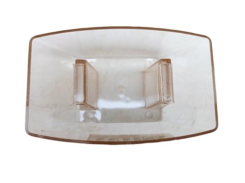 Oil Collector Baffle Filter Cup & Container Tray for Kitchen Chimney - Clear Plastic, 11.3cm | Range Hood Oil Bowl & Chimney Grease Oil Collector... - Image 5