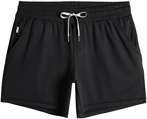 maamgic Mens Workout Shorts 5" Short Shorts Soft Stretch Running ...