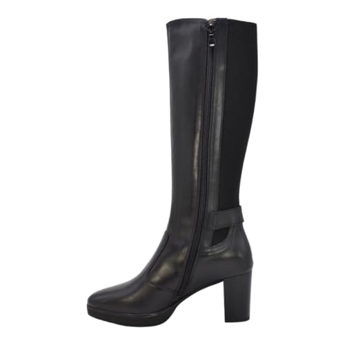 Bottes Nero Giardini I514600D adaptées aux mollets délicats grâce au tissu extensible - 3