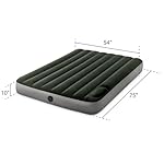 Intex 64762E Dura-Beam Standard Downy Air Mattress: Fiber-Tech – Full Size – Built-in Foot Pump – 10in Bed Height – 600lb Weight Capacity - Image 3