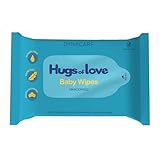 Dynarex Baby Wipes - Non-Alcohol Wipes for Babies with Lanolin & Aloe to Moisturize Skin - Resealable Soft Pack - Unscented - 5x7