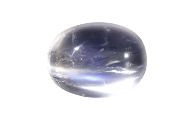 Pierre de lune adularia de 6 carats d'une pureté absolue