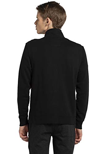 Image of Van Heusen Men's Cotton Crew Neck Modern Fit Sweatshirt (Ihjk1Lxd80003 Black XXL)