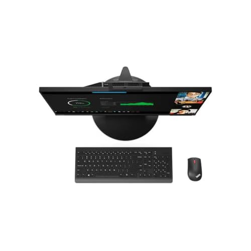 Image of Lenovo ThinkCentre Tiny-in-One 27 27 inch Class Webcam WQHD LED Monitor - 16:9 - Black
