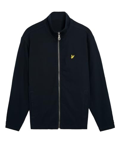 Veste en sergé Lyle & Scott veste col montant blouson homme coton