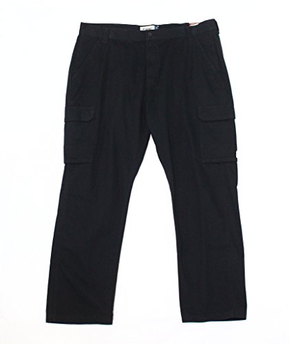Wrangler Genuine Men's Twill Cargo Pants Will Black Mgw90bk 34