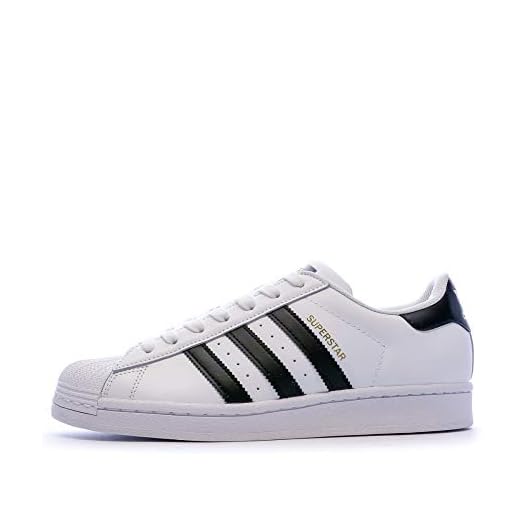adidas Originals Herren Superstar Sneaker, FTWR White Core Black FTWR White, 43 1/3 EU
