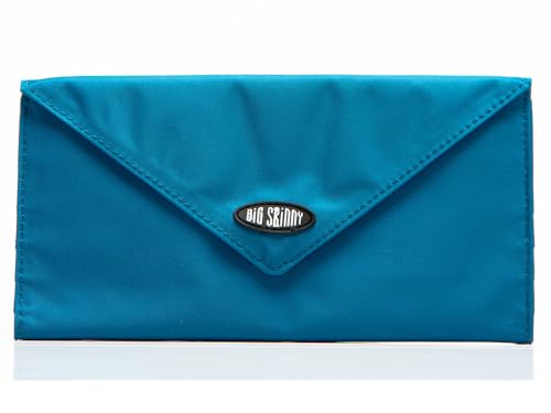 Image of Big Skinny Women's Slimvelope Tri-Fold Checkbook Slim Wallet, Holds Up to 40 Cards