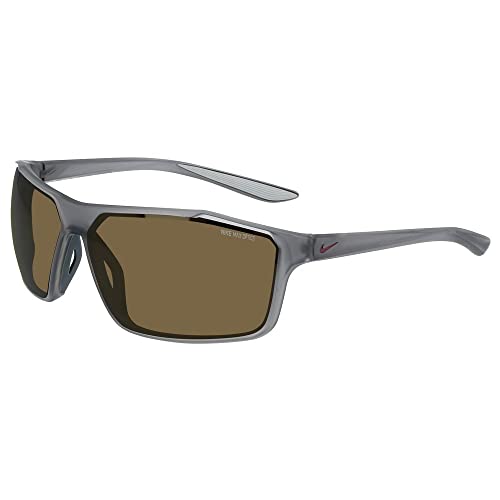 NIKE Herren NIKE WINDSTORM M CW4672 Sonnenbrille, MATTE DARK GREY/BROWN/BRONZE, 65