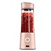 Produktbild Livia Smoothie Mixer To Go, Standmixer tragbar, Mini Smoothie Maker kabellos BPA frei, USB Portable Blender, aufladbar, 400ml, Rosa