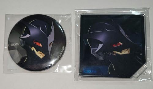 ペルソナ5 Lucrea ルクリア 特典 明智吾郎 缶バッジ アクリルスタンド Lucrea ペルソナ5ザ・ロイヤル クロウ ロキver. (明智吾郎
