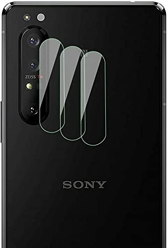 (3 Pack) Compatible with Sony Xperia 1 II V2 Camera Lens Tempered Glass Protector