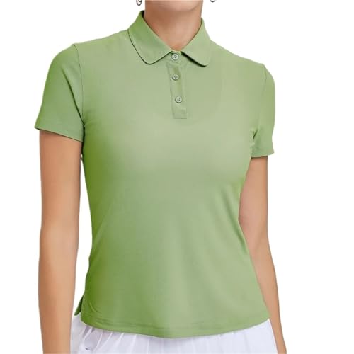 T-Shirt de Tennis Femme Manches Courtes Anti Transpiration Fitness