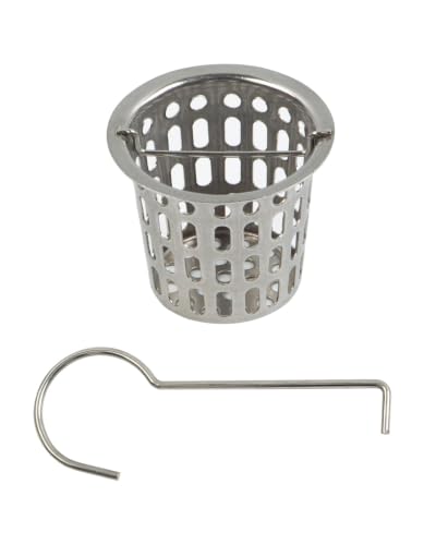 1 Pc Debris and Hair Strainer for Shower Drains, 2 Inch Concave Type