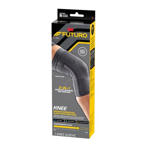 FUTURO Premium Compression Knee Sleeve with...