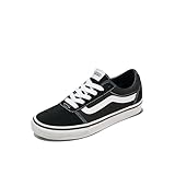 Vans Ward Suede/canvas, Sneakers Basses femme, Noir ((Suede/Canvas) Black/White Iju)