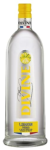 Pure Divine - Vodka Citron, Vodka aromatisée des Vosges du Nord - 37,5% vol (1 x 0,7 l)