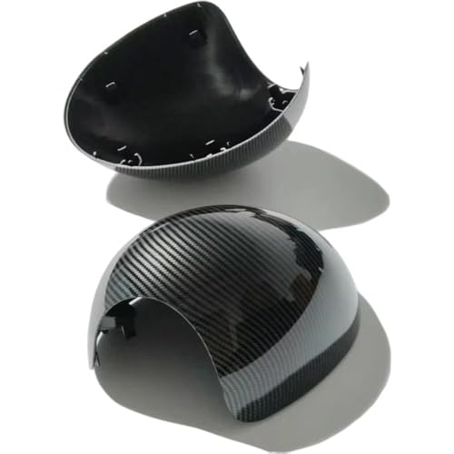 Coque rétroviseur Mini Cooper R55 R57 texture carbone - 6