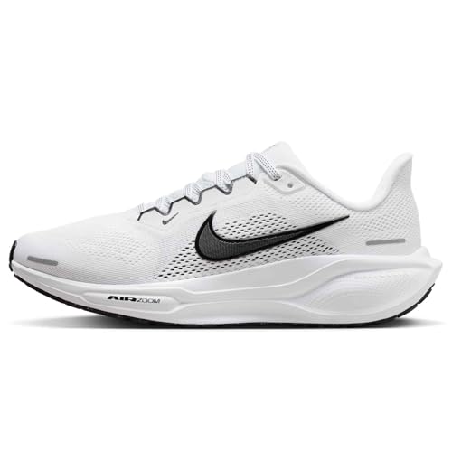 Nike W Air Zoom Pegasus 41 TB Women's Running Shoes (White/Black, US Footwear Size System, Adult, Women, Numeric, Medium, 6.5)