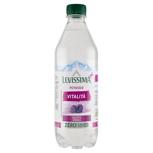 Levissima+, Acqua con Potassio Gusto Mora