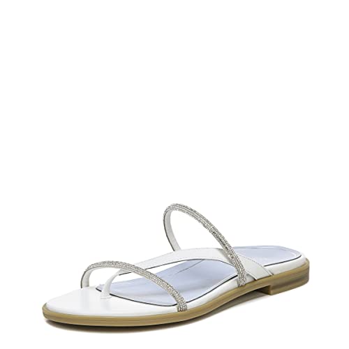 Vionic Women's Citrine Prism Flat Comfort Sandal- Supportive Slide Walking Sandals That Includes an Orthotic Insole and Cushioned Outsole for Arch Support, Medium and Wide Widths