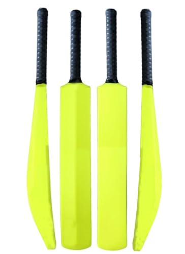 Image of Plastic Bat, Hard Plastic Cricket Bat, Tennis Cricket Bat, Turf Tennis Bat Lightweight
