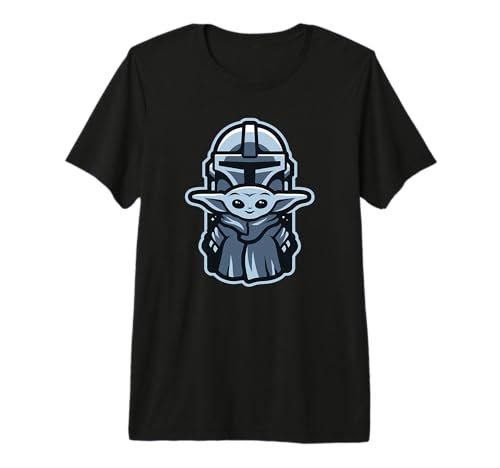 T-shirt Mandalorian Star Wars premium en coton doux et coupe confort