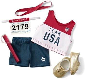 American Girl Team USA - Equipo USA Track & Field Set para muñecas de 18 pulgadas