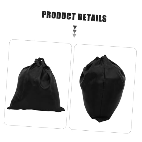 Bolsa de almacenamiento para pañales multiusos negra miniatura 6