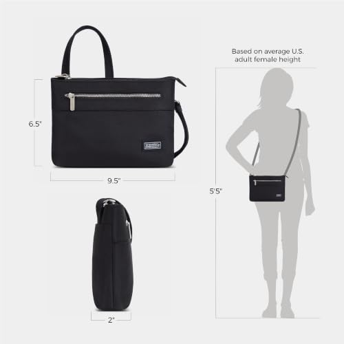 Image of Travelon Women's Anti-Theft Heritage Small Crossbody Cross Body Bag