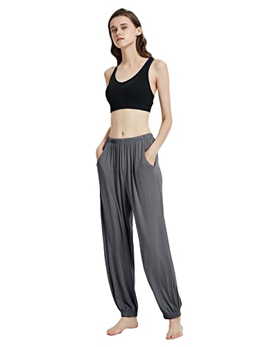 Modal Pajama Pants for Women Lounge Pants with Pockets Stretch Loose Yoga Pants Comfy Nightwear Sleepwear Pj Bottoms3
