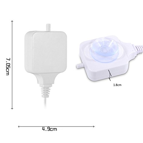 Binnan Super Leise Mini Aquarium Luftpumpe,Aquarium Oxygen Luftpumpe Sauerstoffpumpe