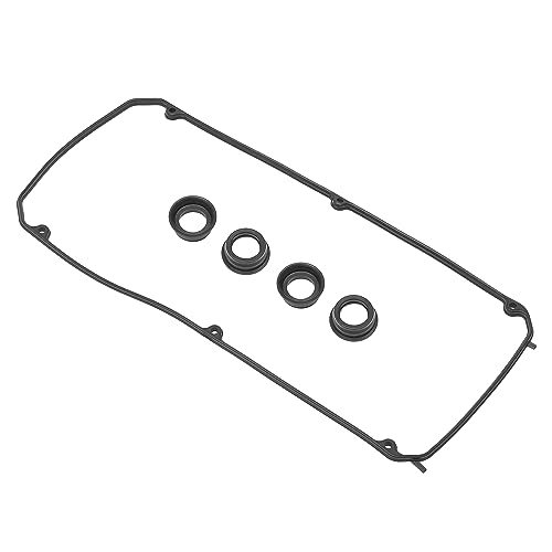 Image of X AUTOHAUX 1Set Rubber Engine Valve Cover Gaskets Seals No.MN137117 /MD198128 for Mitsubishi Eclipse 2005-2012 for Mitsubishi Galant 2004-2012