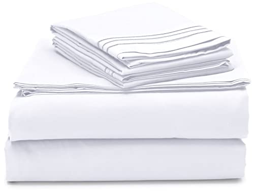 Elegant Comfort 1500 Premier - Wrinkle Resistant - Hotel Quality Ultra Soft Luxurious 4 pcs Bed Sheet Set, Deep Pocket Up to 16