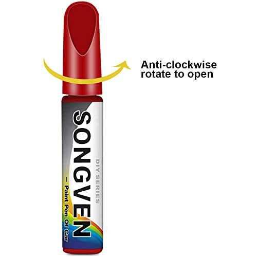 Car Scratch Remover Red Touch Up Paint Pen For Cars Universal Auto Touch-Up Pen Car Paint Scratch Repair Tool Car Touch Up Paint Pen (Red) #TOP6