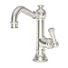 Newport Brass 2473 Jacobean Single Hole Bathroom Faucet with Pop-Up Drain Assemb, Satin Nickel