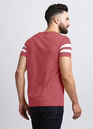 Image of AUSK T-Shirt for Mens Double Stripes on Chest