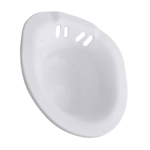 HAWILLOSCH Bidet Portatile in Plastica per Donne in Gravidanza per Sitz Bath Post Parto Design Antiscivolo e Compatibile Maggior Parte dei Sedili Wc Materiale Ecologico e Facile per e