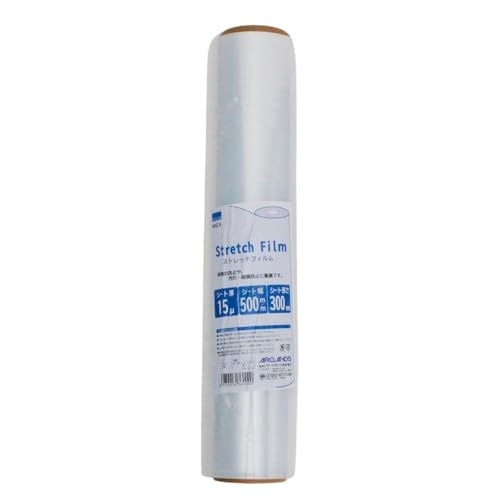 film style wizard 材料のみ 1m 15% Amazon | WIZA ストレッチフィルム 15ミクロン 500mm×300m 荷崩れ防止