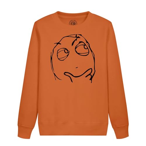 Sweatshirt enfant questioning meme face internet troll amusant