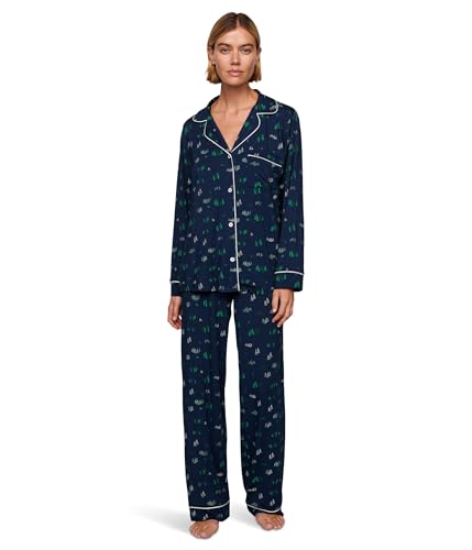 Image of Eberjey Women's Gisele Printed Long PJ Set