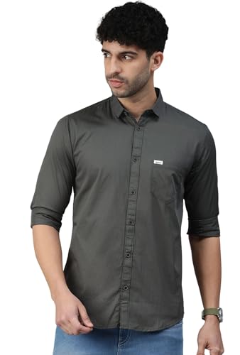 Image of Majestic Man Men Classic Slim Fit Pure Cotton Casual Shirt
