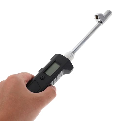 Manomètre numérique de pression de pneus double tête POPETPOP avec écran LCD rétroéclairé - 4