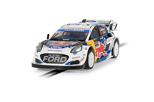 Scalextric Cars - C4569 Ford Puma Rally1 Monte Carlo 2024 - Toy Slot Car for use with Race Tracks and Set - Gift Ideas for Kids and Adults, Accessories