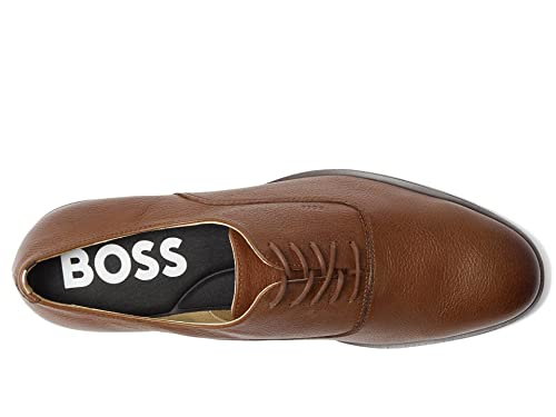 Image of BOSS Men's Oxford Shoes in Grain Leather
