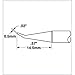 Metcal CVC-5CN0005R Soldering Cartridge Conical Sharp Bent 30? Long Reach 0.5mm x 14.5mm, 500 Series