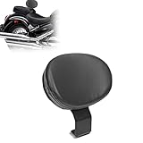 Driver Backrest Motorcycle Sissy Bar Cushion Pad for Suzuki Volusia VL400 VL800 Boulevard C50 Rider Seat Backrest Black