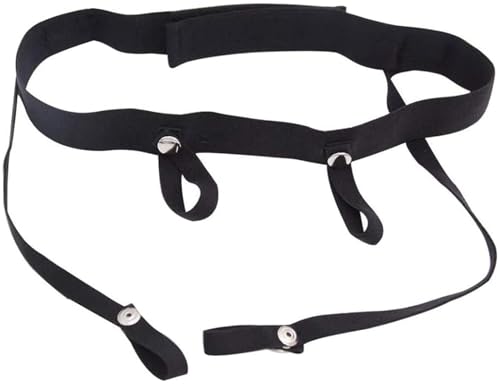 Godes à sangle avec harnais réglable et pantalon gode creux noir