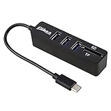 ★ Contenido del paquete: HUB adaptador usb C tipo c múltiple combo 2 en 1| Peso: 40 g aprox. | Color: negro